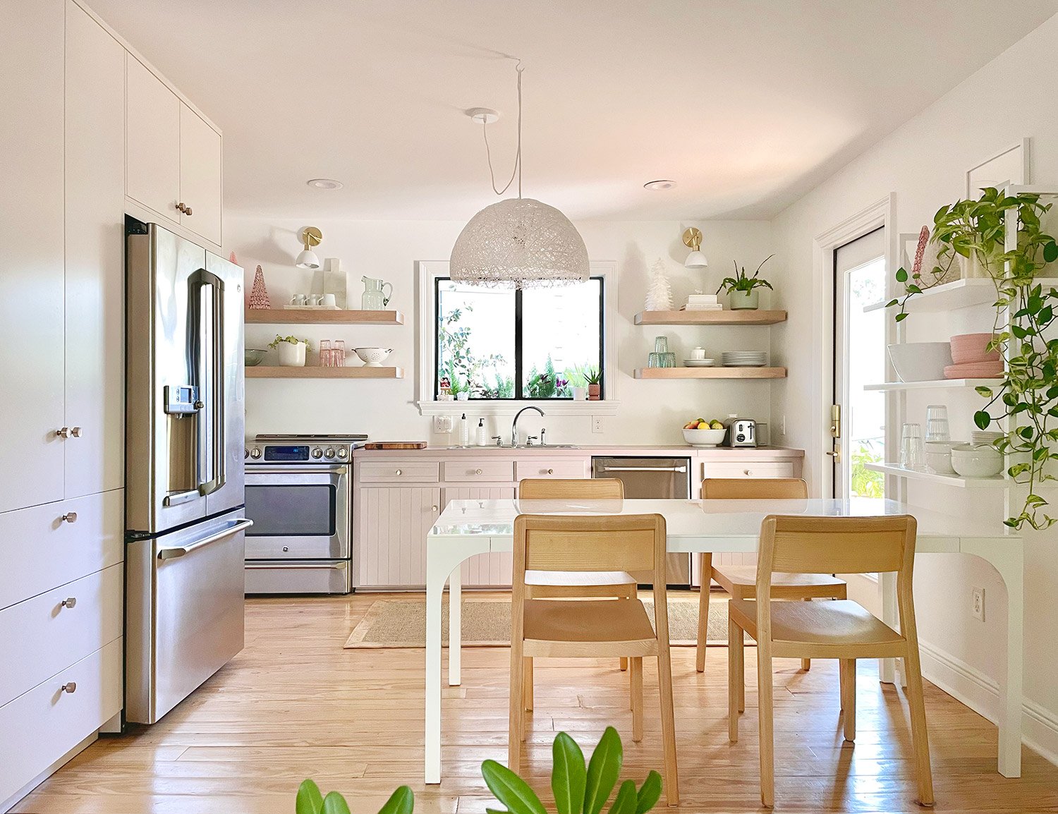 how to paint house kitchen counter tops