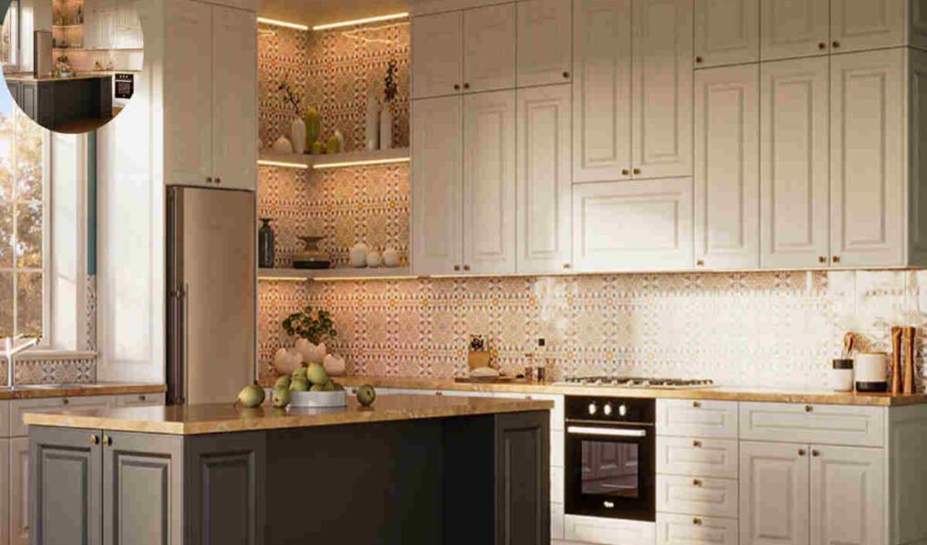 how to lighten home kitchen cabinets