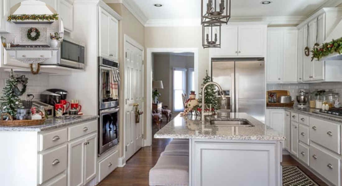 what size wreath for house kitchen cabinets