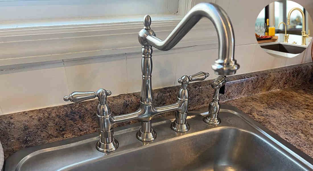 do home kitchen faucets come with drains