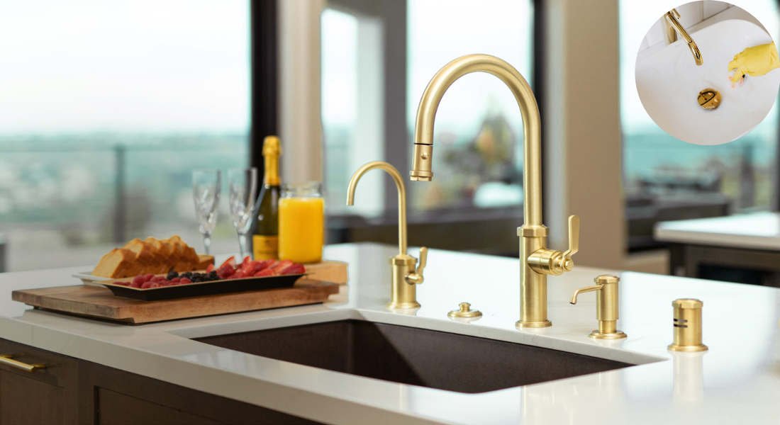 do home kitchen faucets come with drains