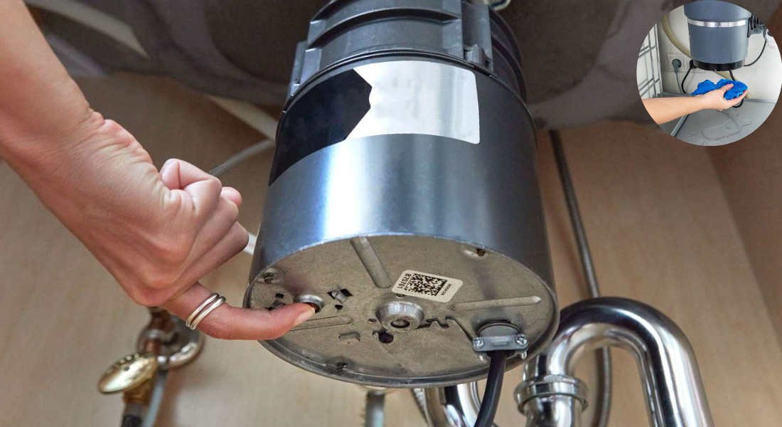 how to reset house kitchen sink disposal