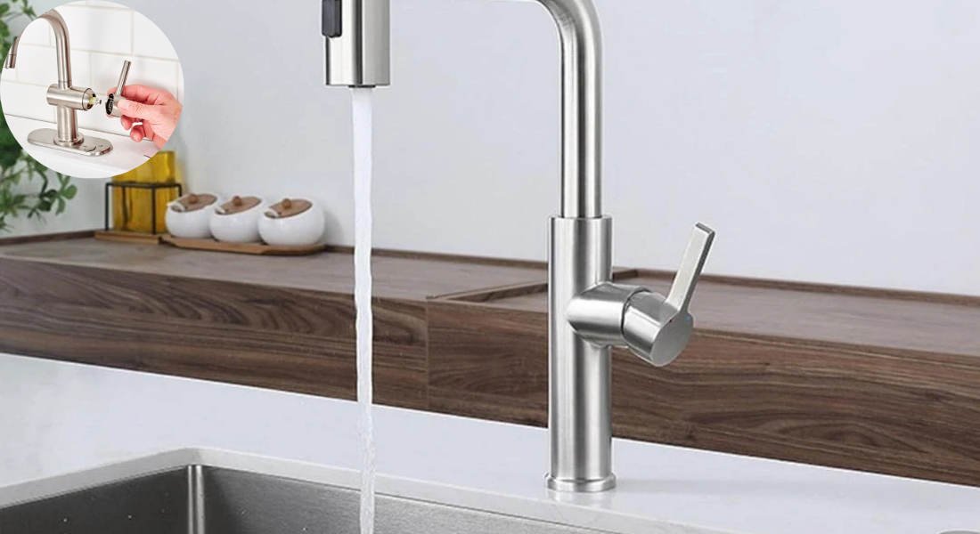 how do i tighten my home kitchen faucet