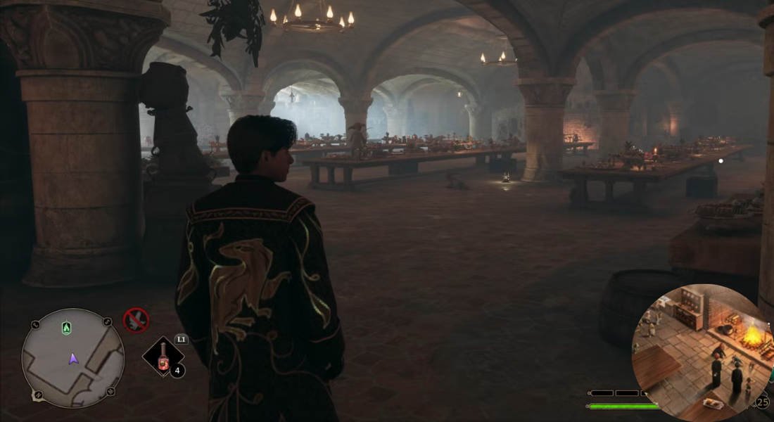 how to get to home kitchen in hogwarts legacy