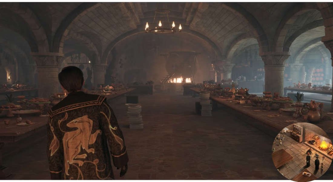 how to get to home kitchen in hogwarts legacy