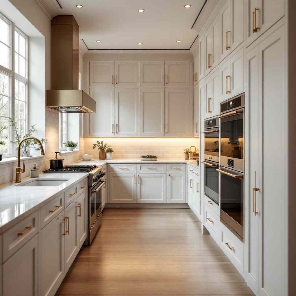 how to lighten home kitchen cabinets