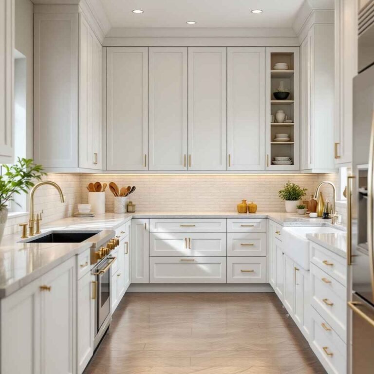 how to lighten home kitchen cabinets