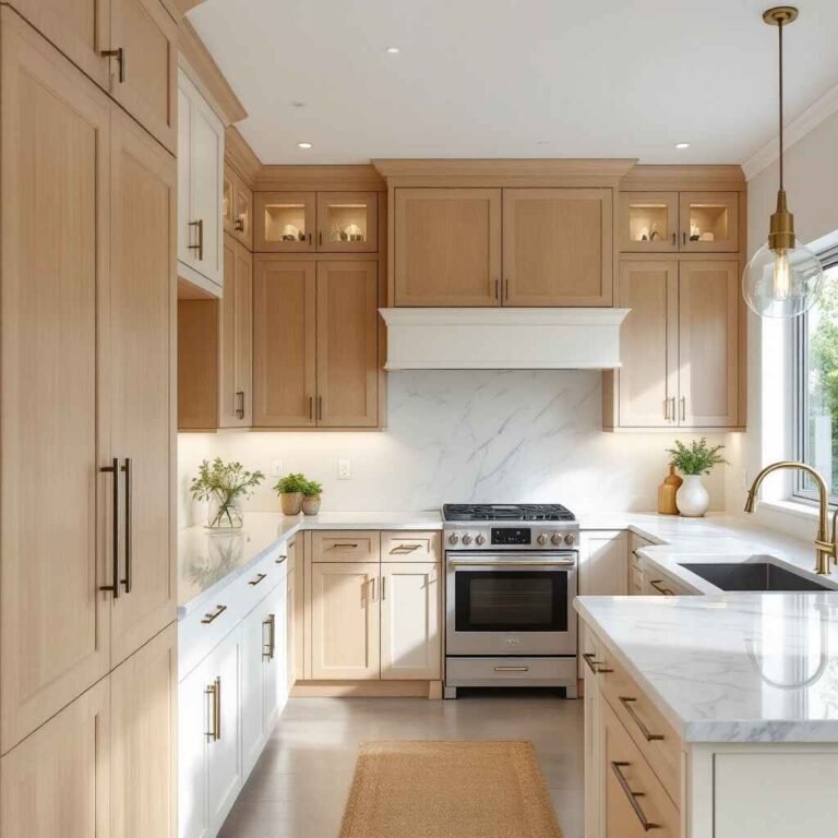 how to lighten home kitchen cabinets