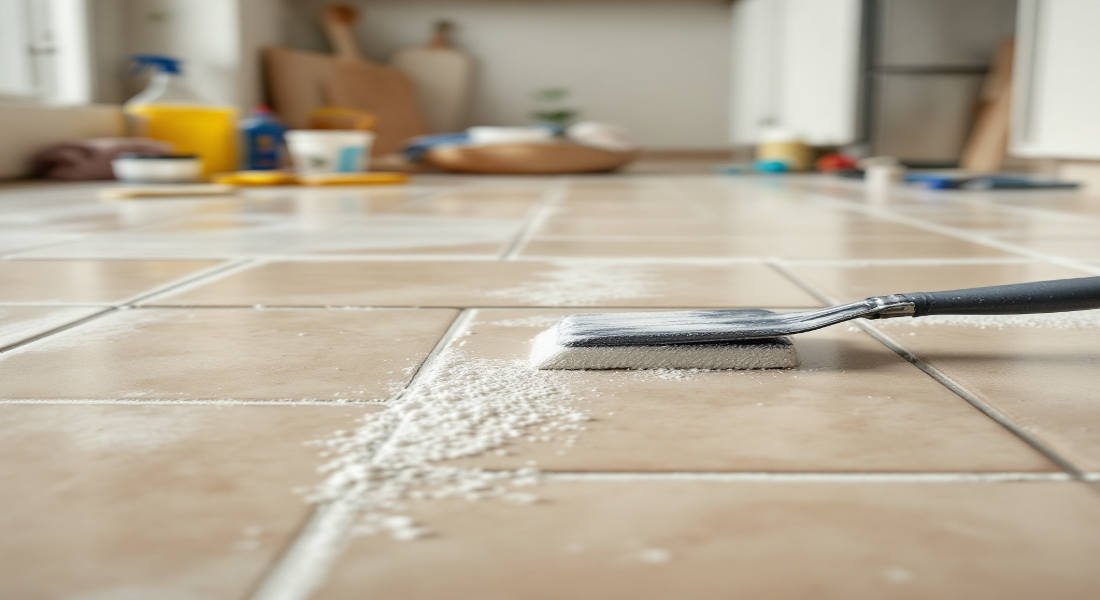 how much does it cost to regrout a home kitchen floor