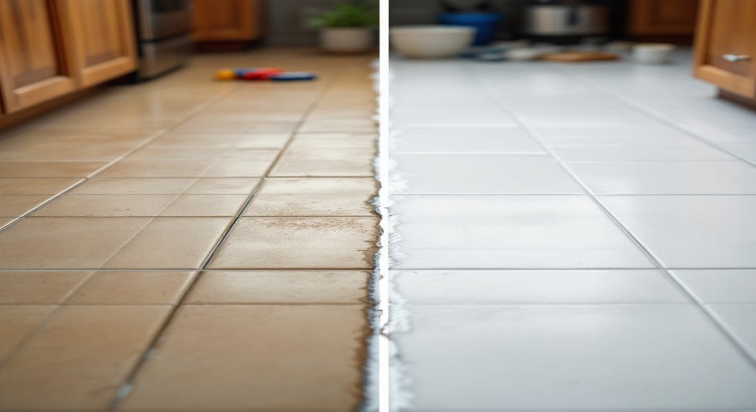 how much does it cost to regrout a home kitchen floor