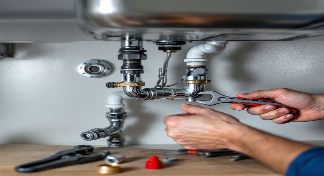how to fix a leaky home kitchen faucet under the sink