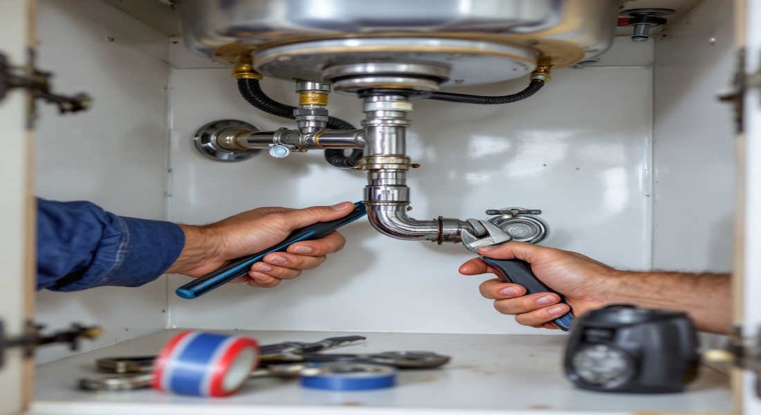 how to fix a leaky home kitchen faucet under the sink