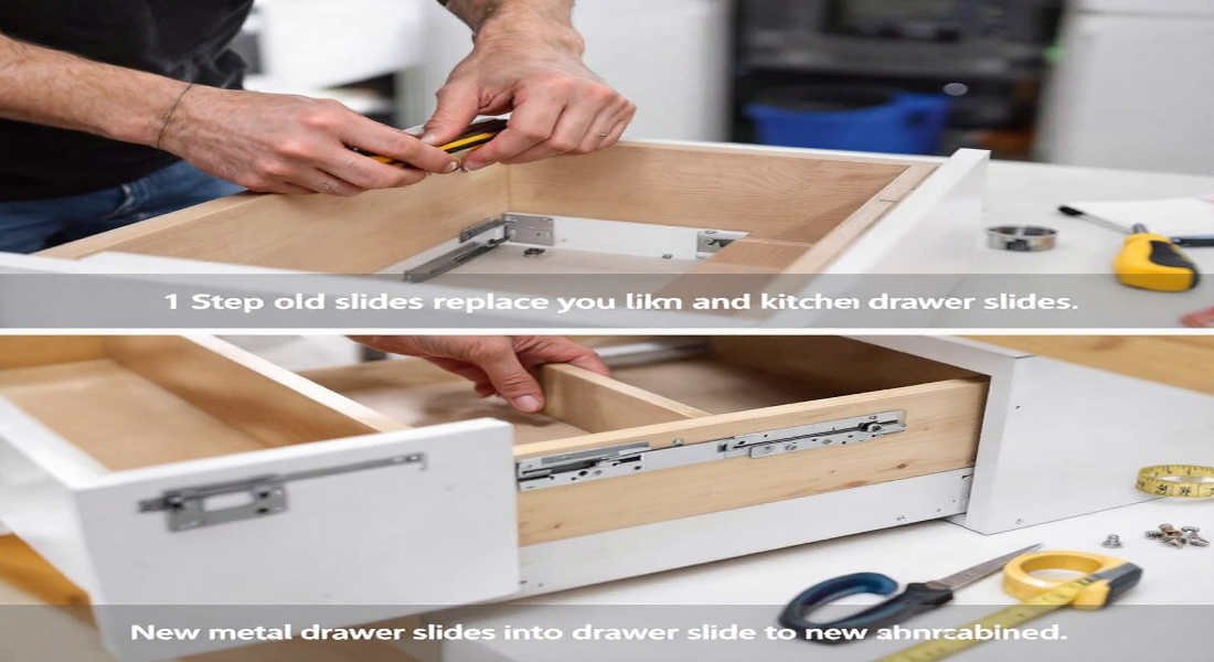 how to replace home kitchen drawer