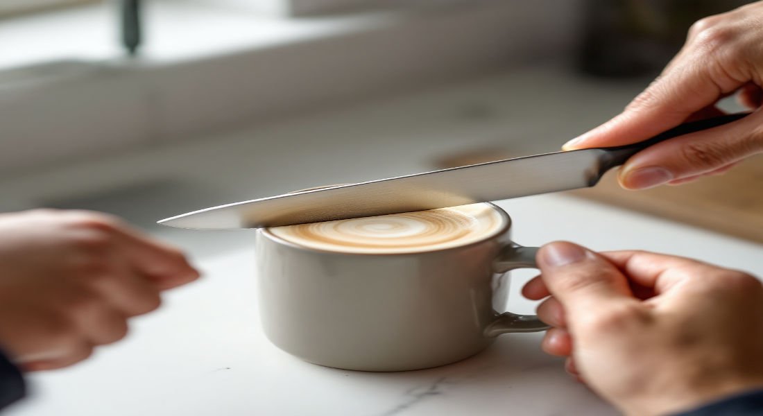 how to sharpen a house kitchen knife without a sharpener