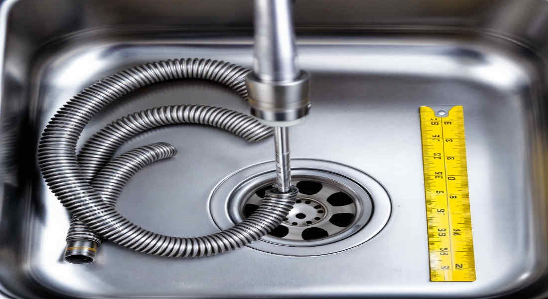 what size snake for home kitchen drain