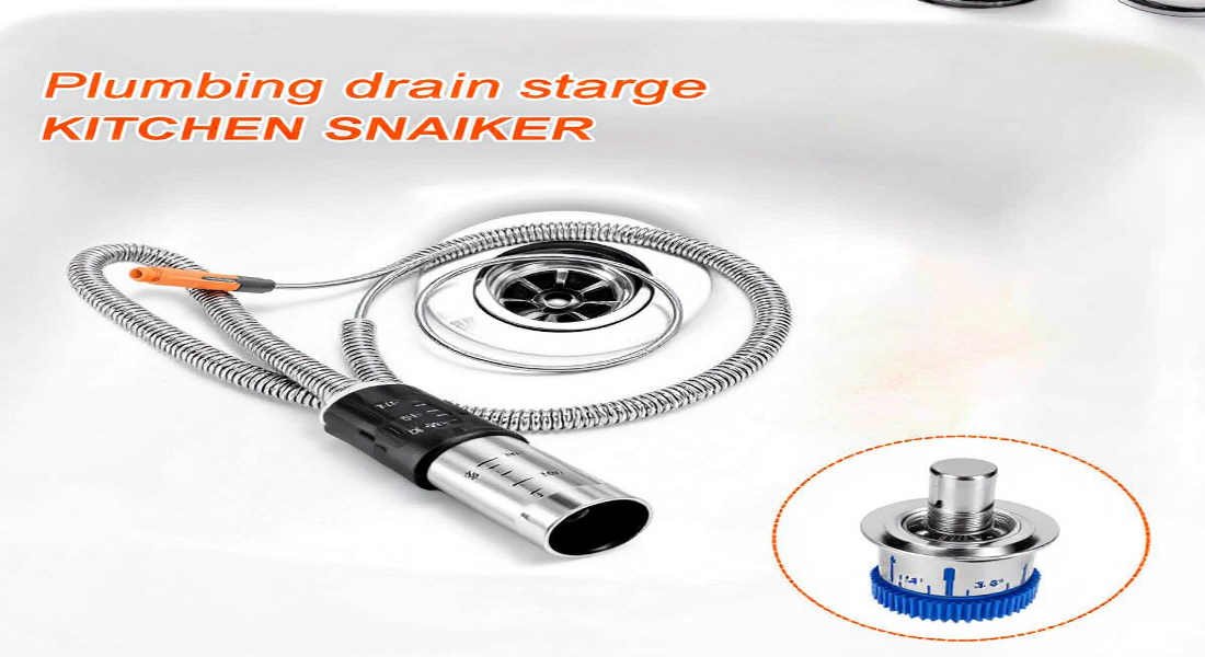 what size snake for home kitchen drain