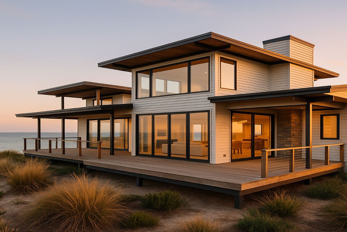 what is coastal house architecture