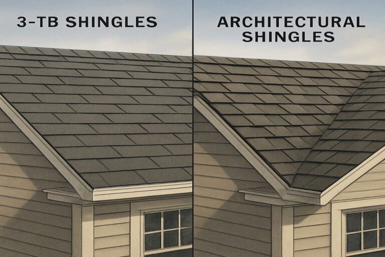 A Guide to 3 Tab vs. Architectural Shingles for Your Home what is the difference between 3 tab shingles and house architectural