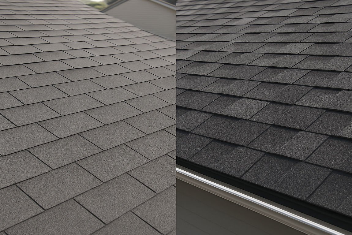 what is the difference between 3 tab shingles and house architectural