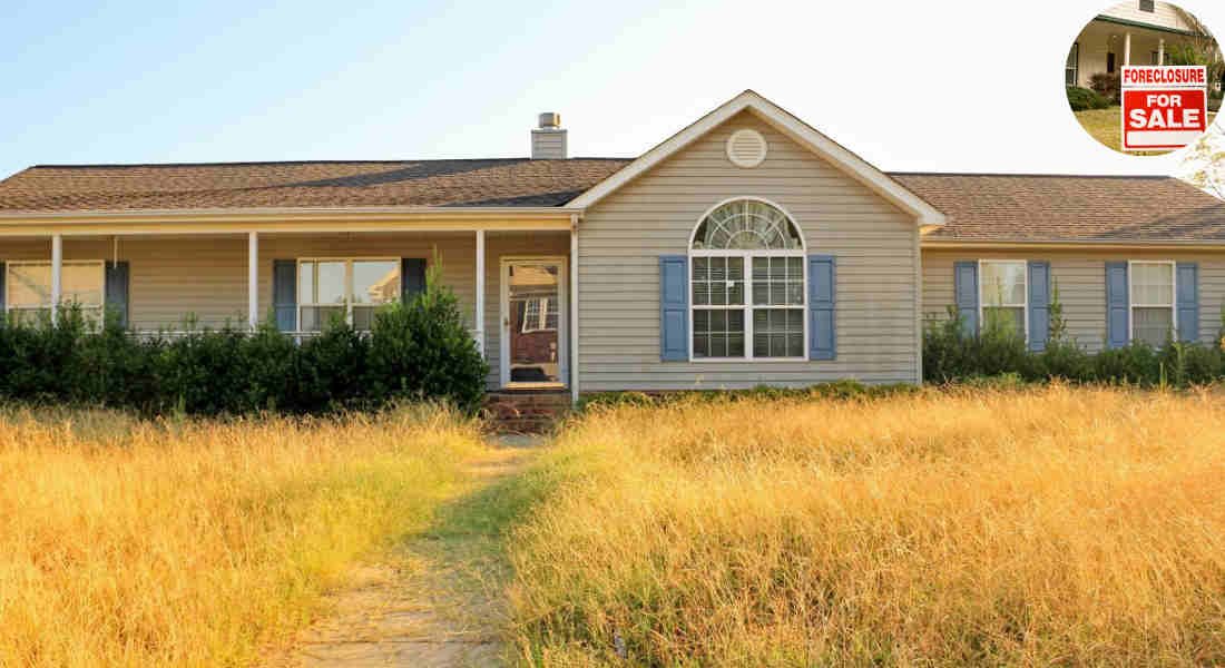 do foreclosed homes have to be paid in cash