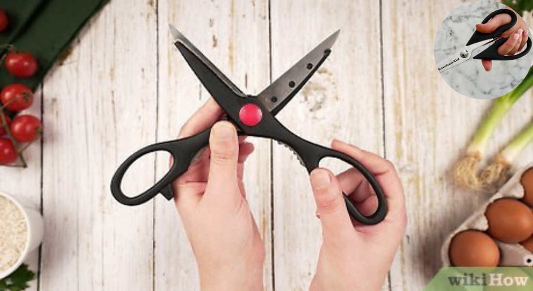 list four uses for house kitchen shears.