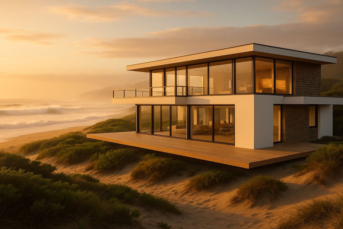 what is coastal house architecture