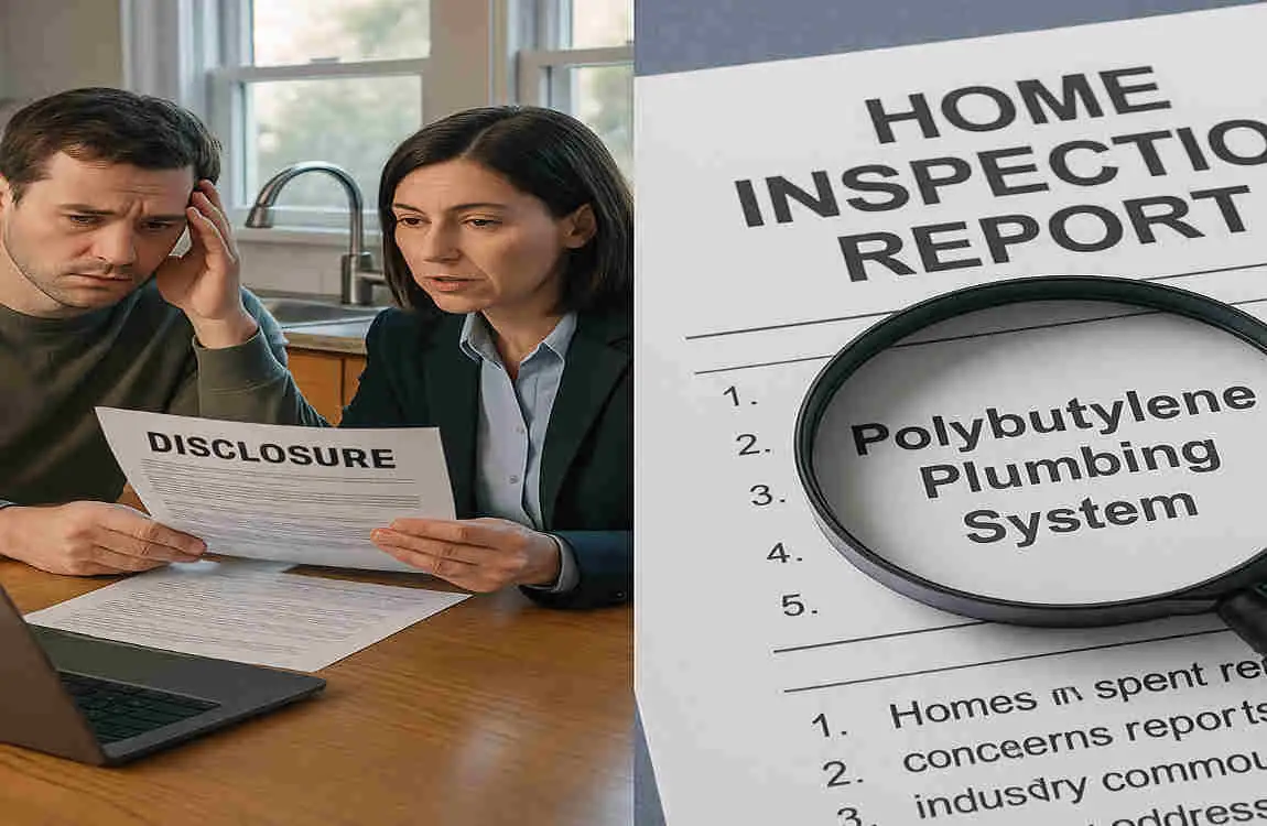 can you sell a house with polybutylene pipes