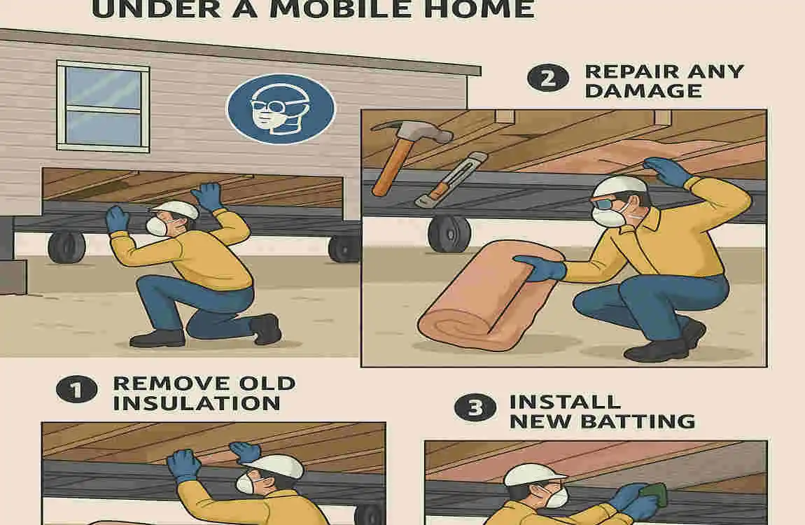 How to Replace Insulation Under a Mobile Home: Step-by-Step Guide for Better Energy Efficiency