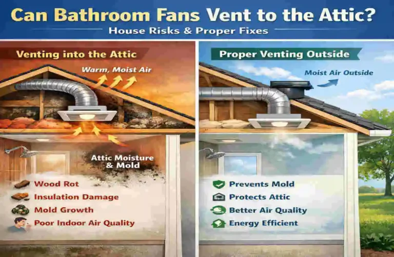 Can Bathroom Fans Vent to the Attic? House Risks & Proper Fixes Can Bathroom Fans Vent to the Attic