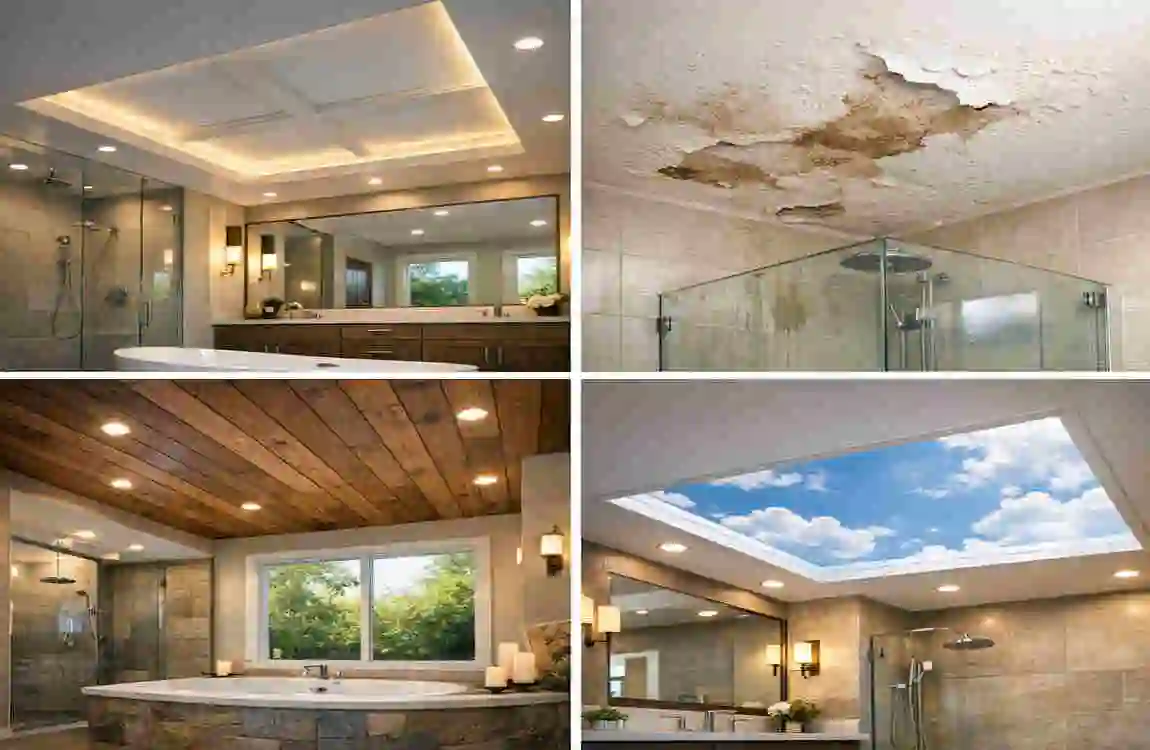 Bathroom Ceiling Trends