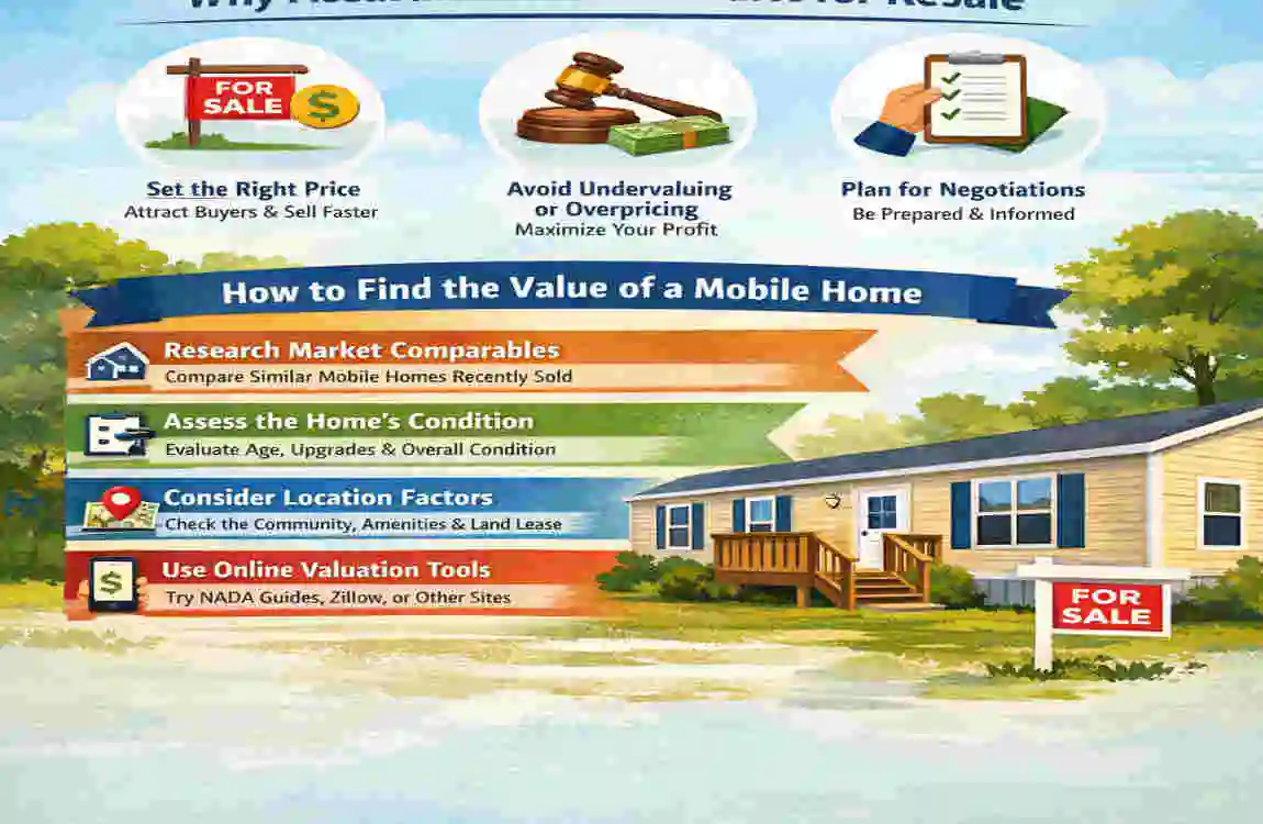 how do you find the value of a mobile home