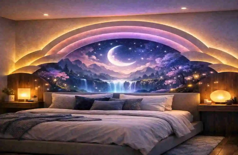 Transform Your Bedroom with a Magical LED False Wall Headboard Hottest Home Trend Bedroom with a Magical LED False Wall Headboard