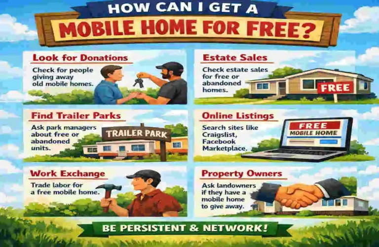 how to get a mobile home for free