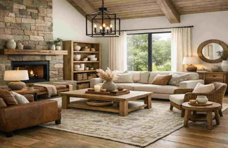 Modern Rustic Living Room Sets
