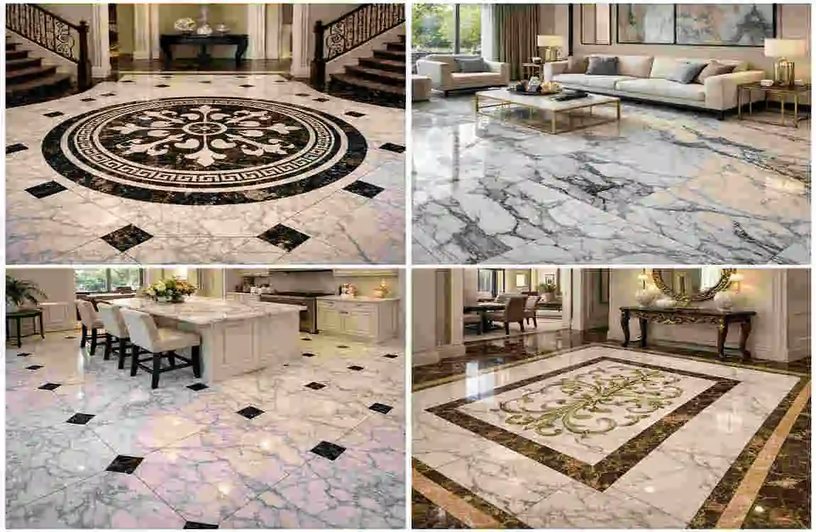 Marble Flooring Designs for UK Homes