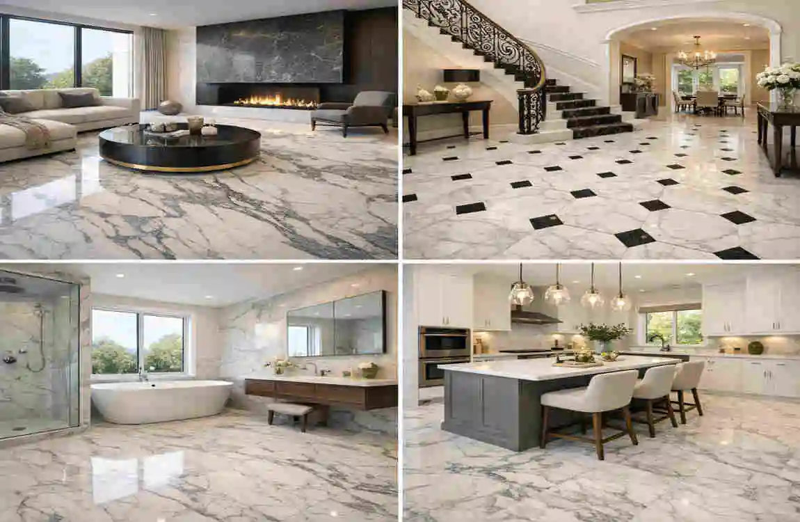 Marble Flooring Designs for UK Homes