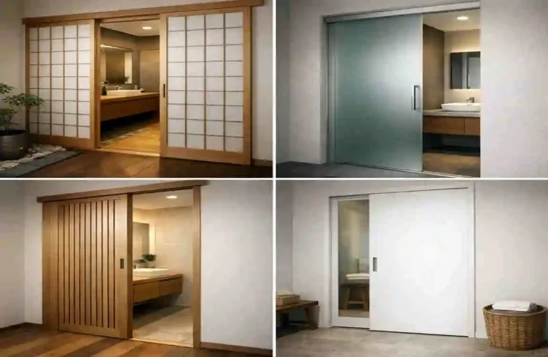 Japanese Bathroom Door Designs