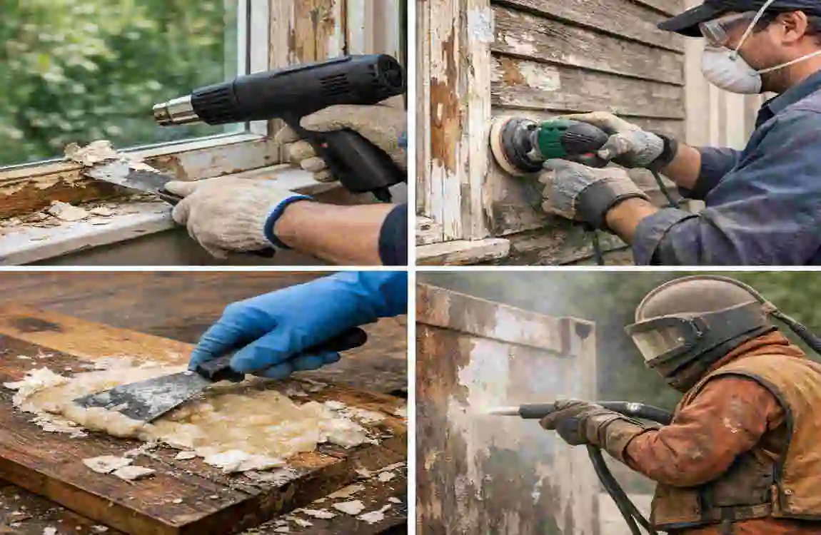 how to remove paint at home