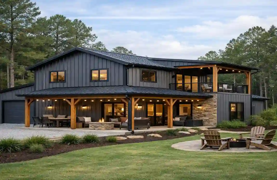 does a metal building increase home value