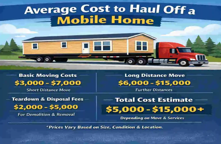 What is the Average Cost to Haul Off a Mobile Home? how much does it cost to haul off a mobile home