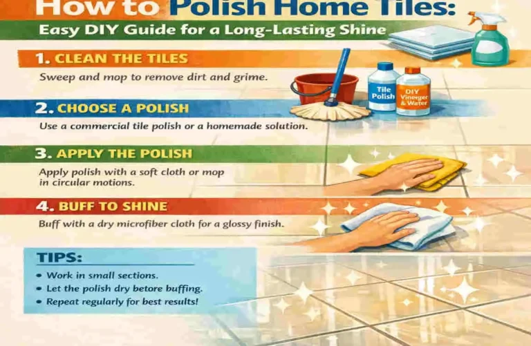 How to Polish Home Tiles:
