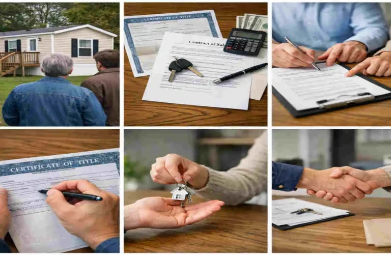 How to Sign Over a Mobile Home: Step-by-Step Guide how to sign over a mobile home