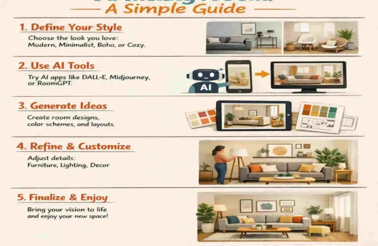 AI Interior Design for Living Room: