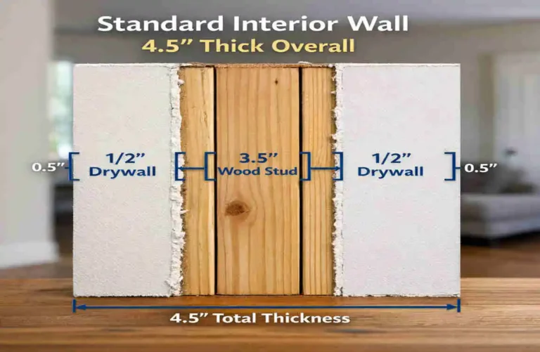 How Thick Are Interior Walls? A Quick Guide how thick are interior walls