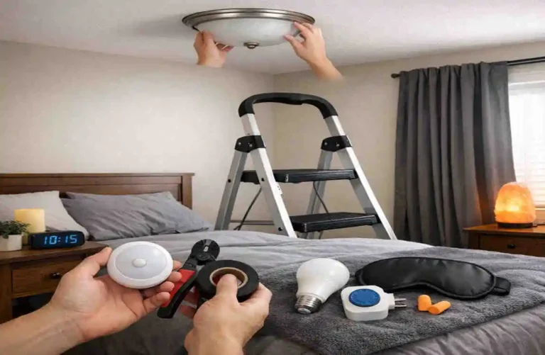 How to Remove Interior Light in Bedroom: