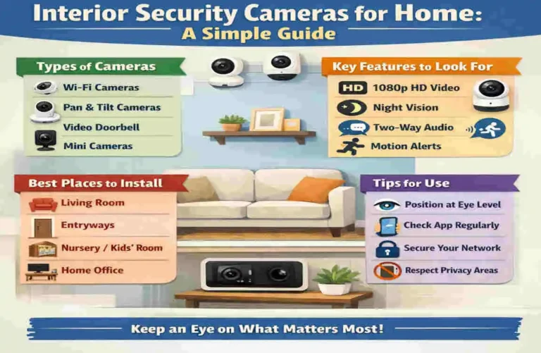 Interior Security Cameras for Home: