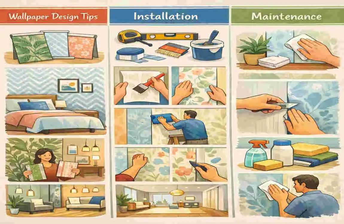how wallpaper enhances interior