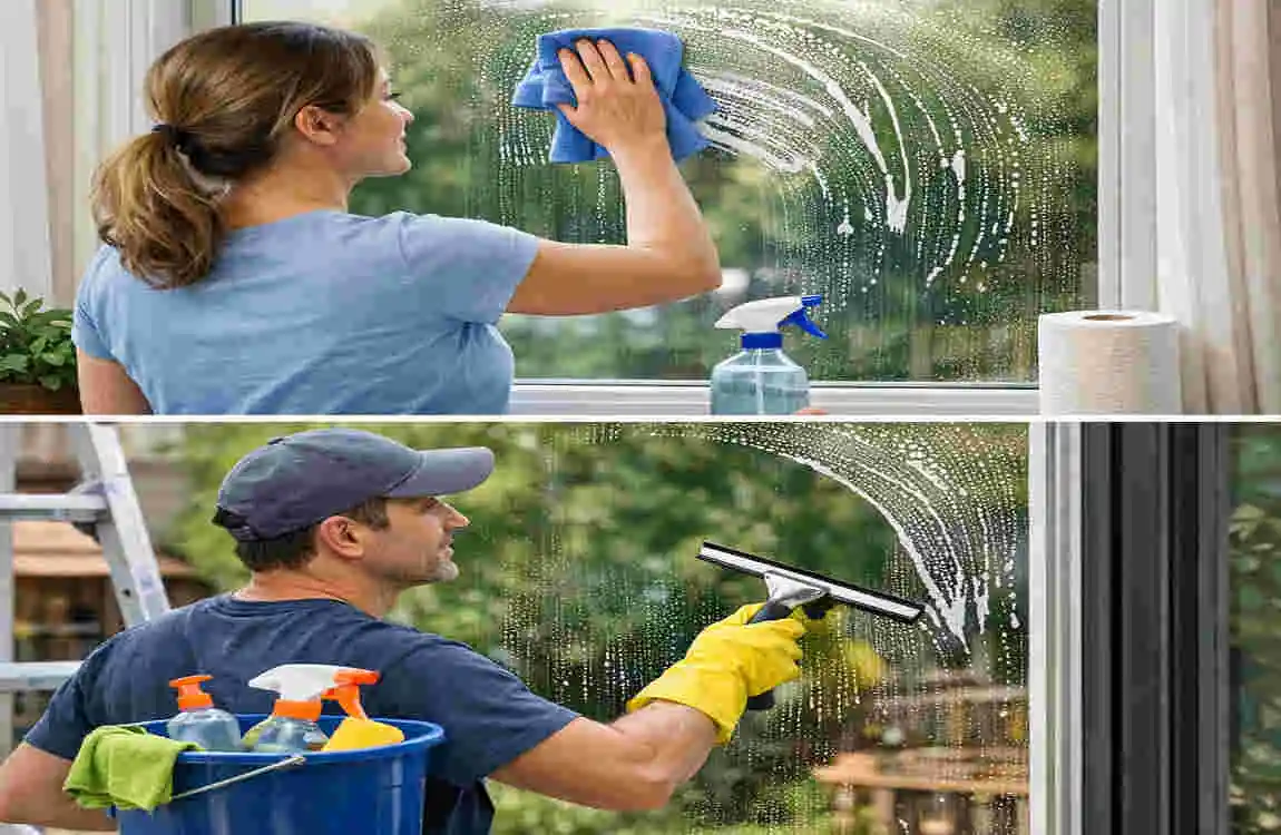 do you clean interior and exterior windows