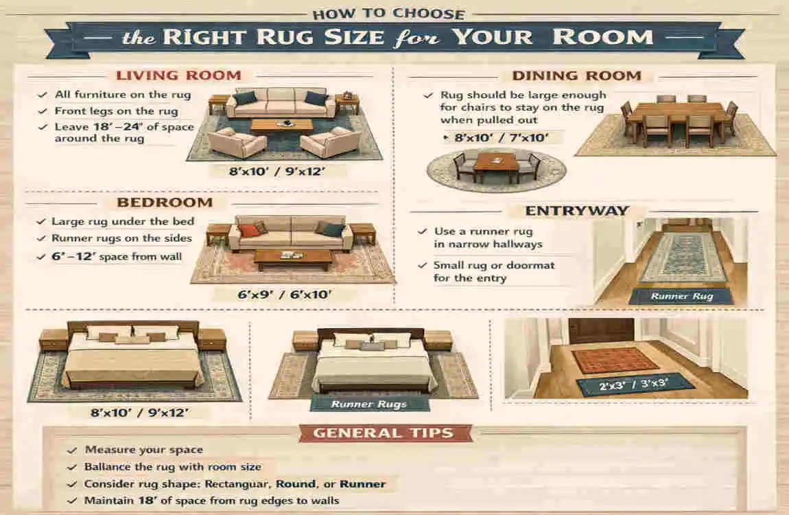 how to use rugs in interior design