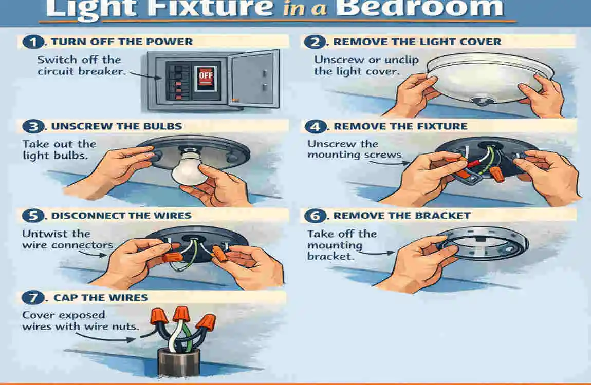 How to Remove Interior Light in Bedroom: